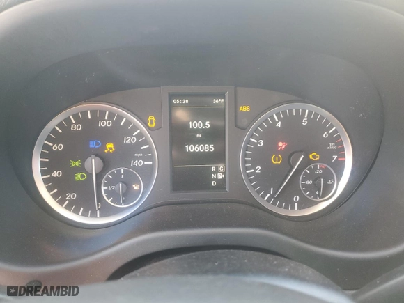 2017 Mercedes-Benz Metris Passenger Van with VIN WDAPG2EE3H3341321, listed as a Copart auction lot 44712255 with 106,085 mi miles and Clean Title. Bid and sale history available at carsss.com. Image 9.
