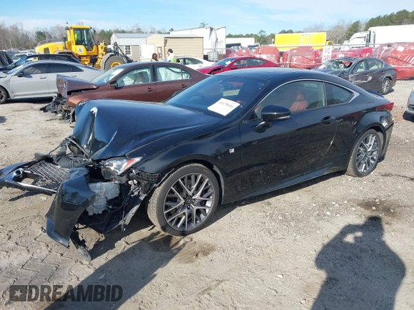 2015 Lexus RC 350 F Sport z VIN JTHHE5BC8F5001352, wystawiony jako IAAI lot #41678046 z przebiegiem 76 494 mil mil oraz . Historia ofert i sprzedaży dostępna na DreamBid. Obrazek 18.