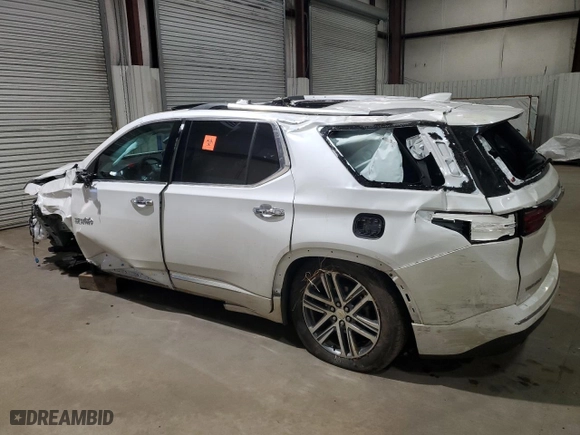 2023 Chevrolet Traverse High Country with VIN 1GNERNKW2PJ231570, listed as a Copart auction lot 45946045 with 38,929 mi miles and Salvage Title. Bid and sale history available at carsss.com. Image 2.