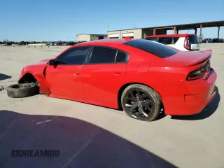 2019 Dodge Charger GT with VIN 2C3CDXHG2KH674360, listed as a Copart auction lot 47348055 with Not Provided miles and Salvage Title. Bid and sale history available at DreamBid. Image 2.
