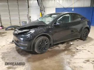 2024 Tesla Model Y с VIN 7SAYGDED0RF084081, выставлен на аукционе Copart как лот 55992195 с пробегом 43 871 миль миль и Списание • Salvage title. История ставок и продаж доступна на DreamBid. Изображение 1.