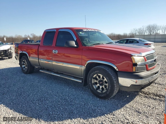 2003 Chevrolet Silverado 1500 LS with VIN 2GCEC19V631194687, listed as a Copart auction lot 49391655 with 180,162 mi miles and Salvage Title. Bid and sale history available at carsss.com. Image 4.