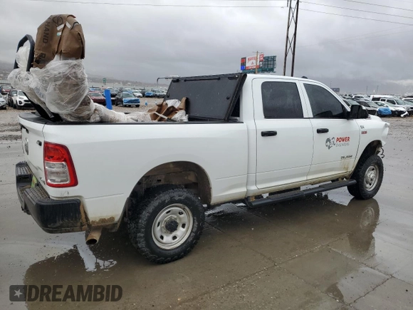 2022 Ram 2500 Tradesman with VIN 3C6UR5CJ4NG354347, listed as a Copart auction lot 47841465 with 73,218 mi miles and Salvage Title. Bid and sale history available at carsss.com. Image 3.
