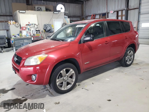 2010 Toyota RAV4 Sport with VIN JTMRF4DV3A5031640, listed as a Copart auction lot 50332345 with 276,681 mi miles and Clean Title. Bid and sale history available at carsss.com. Image 1.