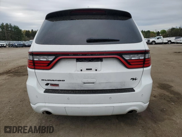 2022 Dodge Durango R/T с VIN 1C4SDJCT0NC213268, выставлен на аукционе Copart как лот 53872215 с пробегом 30 503 миль миль и Списание • Salvage title. История ставок и продаж доступна на DreamBid. Изображение 6.