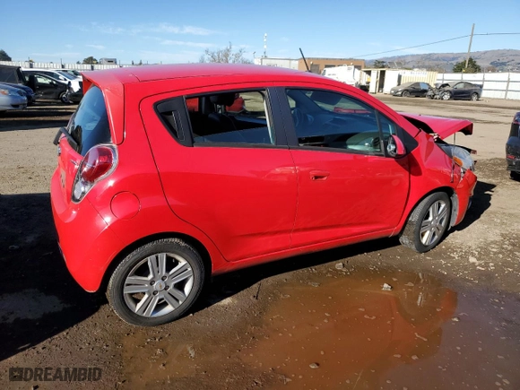 2013 Chevrolet Spark LS with VIN KL8CA6S9XDC505727, listed as a Copart auction lot 88765155 with 69,494 mi miles and Salvage Title. Bid and sale history available at carsss.com. Image 3.