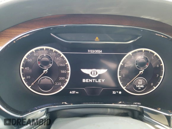 2020 Bentley Flying Spur W12 with VIN SCBBB6ZG7LC082062, listed as a Copart auction lot 65398304 with 14,246 mi miles and Salvage Title. Bid and sale history available at DreamBid. Image 9.