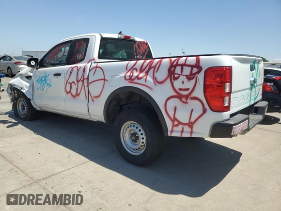 2023 Ford Ranger XL with VIN 1FTER1EH1PLE12288, listed as a Copart auction lot 59121435 with 14,111 mi miles and Clean title. Bid and sale history available at DreamBid. Image 2.
