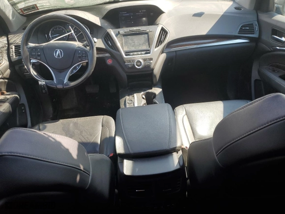 2018 Acura MDX with VIN 5J8YD4H32JL012827, listed as a Copart auction lot 50077845 with 124,668 mi miles and Salvage Title. Bid and sale history available at carsss.com. Image 8.