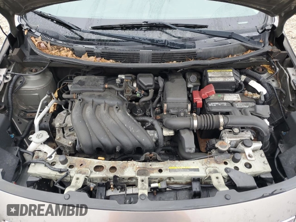 2013 Nissan Versa S Plus z VIN 3N1CN7AP0DL836583, wystawiony jako Copart lot #59380985 z przebiegiem 97 752 mil mil oraz Czysty tytuł • Clean title. Historia ofert i sprzedaży dostępna na DreamBid. Obrazek 11.