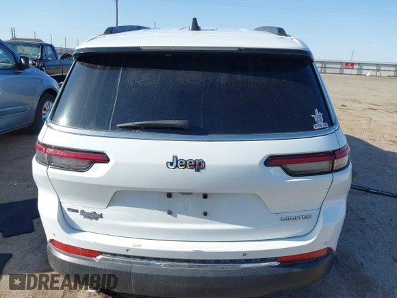 2021 Jeep Grand Cherokee Limited z VIN 1C4RJJBG5M8125958, wystawiony jako IAAI lot #41972416 z przebiegiem 85 729 mil mil oraz . Historia ofert i sprzedaży dostępna na DreamBid. Obrazek 17.