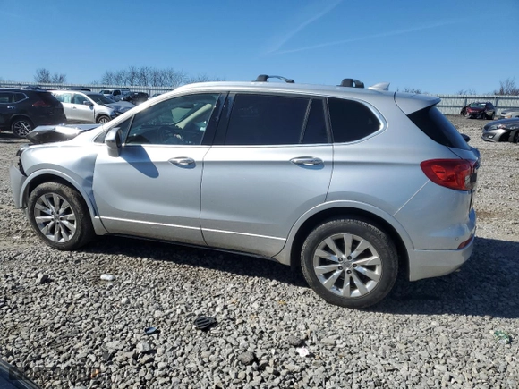 2017 Buick Envision Essence with VIN LRBFXBSA3HD128632, listed as a Copart auction lot 45983655 with 0 mi miles and Salvage Title. Bid and sale history available at carsss.com. Image 2.
