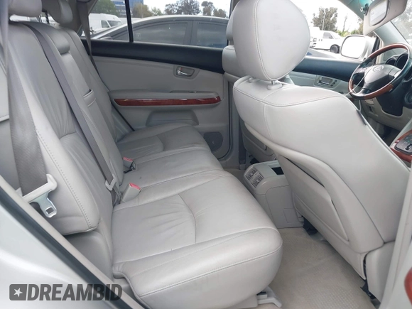 2005 Lexus RX 330 with VIN JTJGA31UX50053808, listed as a IAAI auction lot 42130220 with 187,292 mi miles. Bid and sale history available at carsss.com. Image 8.