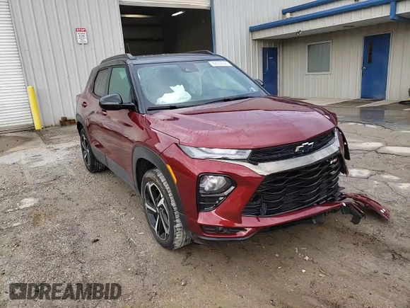 2023 Chevrolet TrailBlazer RS with VIN KL79MUSL5PB211815, listed as a Copart auction lot 48039344 with 5,550 mi miles and . Bid and sale history available at DreamBid. Image 12.