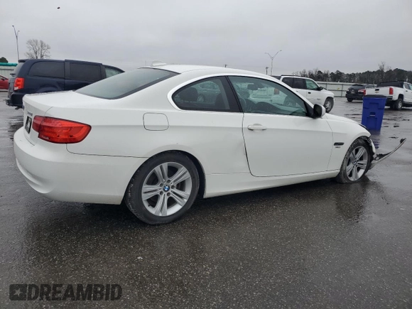 2012 BMW 3 Series 328i xDrive with VIN WBAKF5C59CE657153, listed as a Copart auction lot 45142705 with 179,279 mi miles and Salvage Title. Bid and sale history available at carsss.com. Image 3.