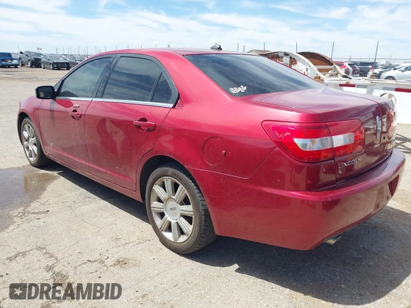 2007 Lincoln MKZ with VIN 3LNHM26TX7R640386, listed as a IAAI auction lot 42176909 with 166,914 mi miles and . Bid and sale history available at carsss.com. Image 3.
