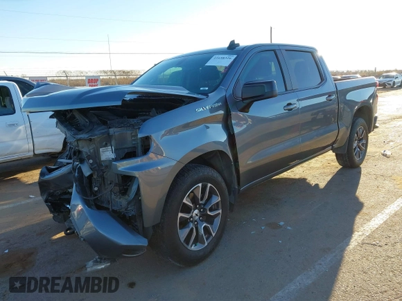 2021 Chevrolet Silverado 1500 RST with VIN 3GCPWDEDXMG200255, listed as a IAAI auction lot 41658326 with 61,061 mi miles. Bid and sale history available at carsss.com. Image 2.