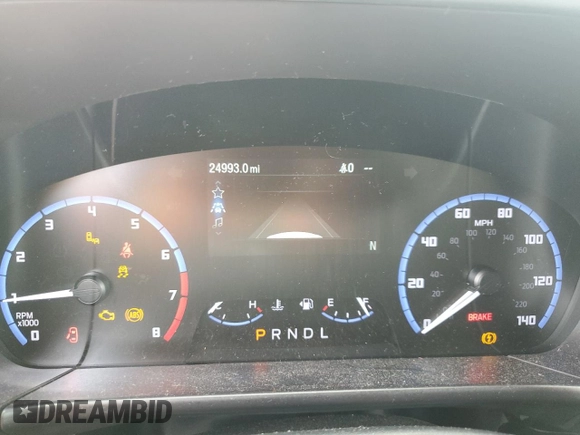 2023 Ford Bronco Sport Big Bend with VIN 3FMCR9B64PRD70589, listed as a Copart auction lot 56400825 with 24,993 mi miles and Salvage title. Bid and sale history available at DreamBid. Image 9.