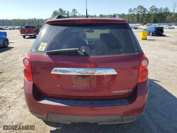 2010 Chevrolet Equinox LT w/1LT with VIN 2CNALDEW9A6201125, listed as a Copart auction lot 48709305 with 203,040 mi miles and Salvage Title. Bid and sale history available at carsss.com. Image 6.