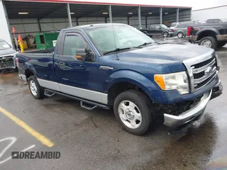 2014 Ford F-150 XL with VIN 1FTNF1CF2EKF16740, listed as a IAAI auction lot 41975728 with 142,521 mi miles and . Bid and sale history available at DreamBid. Image 1.