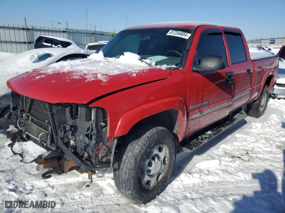 2007 GMC Sierra 2500HD Classic SLT with VIN 1GTHK23D97F155130, listed as a Copart auction lot 87254804 with 306,486 mi miles and Salvage Title. Bid and sale history available at carsss.com. Image 1.
