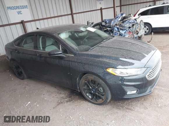 2020 Ford Fusion SE with VIN 3FA6P0HDXLR225825, listed as a IAAI auction lot 41838972 with 49,235 mi miles and . Bid and sale history available at DreamBid. Image 1.