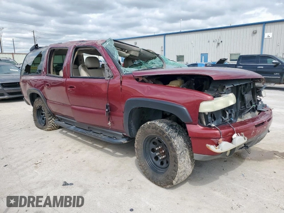 2004 Chevrolet Suburban Z71 with VIN 3GNFK16Z64G127313, listed as a Copart auction lot 50956365 with Not provided miles and Non repairable. Bid and sale history available at DreamBid. Image 4.