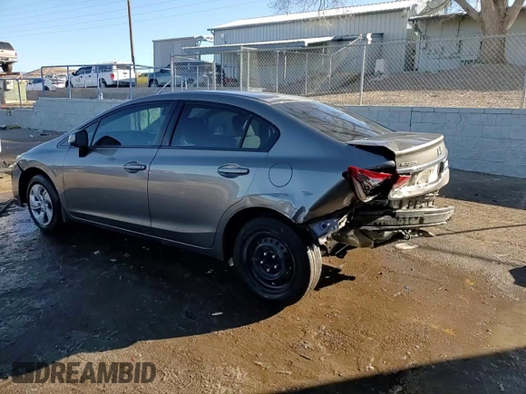 2013 Honda Civic LX z VIN 2HGFB2F55DH547318, wystawiony jako Copart lot #88117425 z przebiegiem 130 428 mil mil oraz Szkoda całkowita • Salvage title. Historia ofert i sprzedaży dostępna na DreamBid. Obrazek 14.
