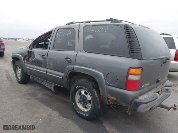 2002 Chevrolet Tahoe LT with VIN 1GNEK13Z42J219242, listed as a IAAI auction lot 41208846 with 279,366 mi miles. Bid and sale history available at carsss.com. Image 3.
