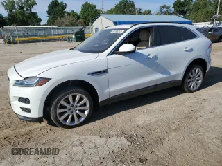 2017 Jaguar F-Pace 35t Prestige with VIN SADCK2BVXHA065640, listed as a Copart auction lot 63186245 with 107,914 mi miles and Clean title. Bid and sale history available at DreamBid. Image 1.