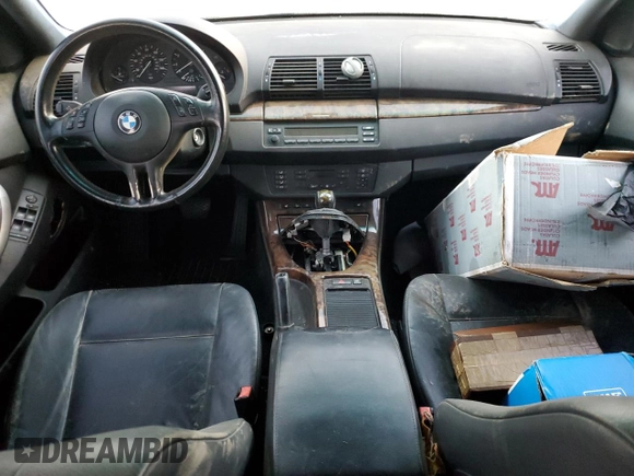 2002 BMW X5 3.0i with VIN 5UXFA535X2LP50341, listed as a Copart auction lot 73180214 with 0 mi miles and Salvage Title. Bid and sale history available at carsss.com. Image 8.