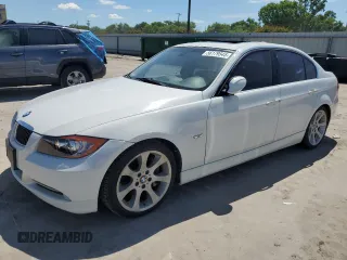 2008 BMW 3 Series 335i with VIN WBAVB73538KY63713, listed as a Copart auction lot 56179545 with 82,967 mi miles and Salvage title. Bid and sale history available at DreamBid. Image 1.