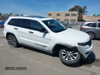 2018 Jeep Grand Cherokee Limited with VIN 1C4RJFBG3JC245943, listed as a IAAI auction lot 42287279 with 107,719 mi miles and . Bid and sale history available at DreamBid. Image 1.
