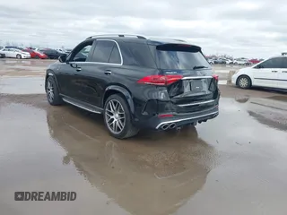 2022 Mercedes-Benz GLE 53 AMG with VIN 4JGFB6BBXNA596396, listed as a IAAI auction lot 41484492 with 38,599 mi miles and . Bid and sale history available at DreamBid. Image 3.