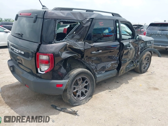 2021 Ford Bronco Sport Big Bend z VIN 3FMCR9B69MRB03931, wystawiony jako IAAI lot #42262087 z przebiegiem 28 170 mil mil oraz . Historia ofert i sprzedaży dostępna na DreamBid. Obrazek 4.