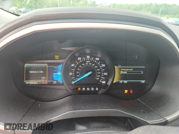 2020 Ford Edge SEL with VIN 2FMPK4J99LBB15305, listed as a Copart auction lot 59551475 with 61,025 mi miles and Salvage title. Bid and sale history available at DreamBid. Image 9.