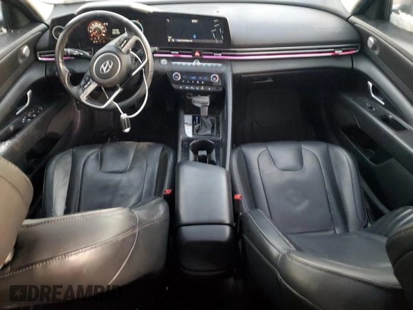 2021 Hyundai Elantra Limited with VIN 5NPLP4AG6MH024310, listed as a Copart auction lot 86559134 with 115,215 mi miles and Salvage Title. Bid and sale history available at DreamBid. Image 8.