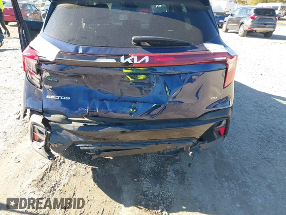 2024 Kia Seltos EX with VIN KNDERCAAXR7506489, listed as a IAAI auction lot 40798471 with 16,998 mi miles and . Bid and sale history available at DreamBid. Image 5.