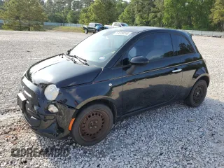 2013 FIAT 500 Pop with VIN 3C3CFFAR3DT748427, listed as a Copart auction lot 51220245 with 76,576 mi miles and Salvage Title. Bid and sale history available at carsss.com. Image 1.