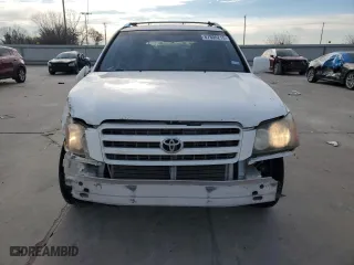 2001 Toyota Highlander with VIN JTEGF21A910017537, listed as a Copart auction lot 87800215 with 284,267 mi miles and Salvage Title. Bid and sale history available at carsss.com. Image 5.