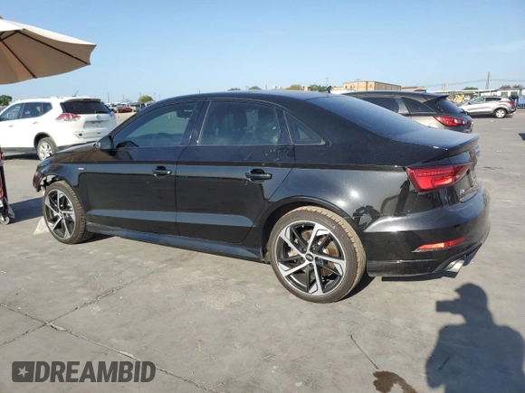 2020 Audi A3 Sedan S line Premium with VIN WAUBEGFF8LA098480, listed as a Copart auction lot 61800323 with 18,793 mi miles. Bid and sale history available at carsss.com. Image 2.