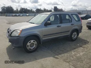 2006 Honda CR-V LX with VIN JHLRD68536C021823, listed as a Copart auction lot 52166505 with 174,768 mi miles and Salvage Title. Bid and sale history available at carsss.com. Image 1.