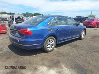 2016 Volkswagen Passat 1.8T S with VIN 1VWAT7A37GC046198, listed as a IAAI auction lot 40453774 with 78,257 mi miles. Bid and sale history available at carsss.com. Image 4.