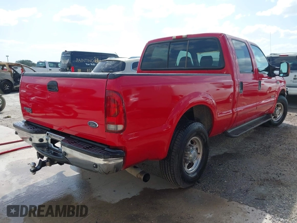 2004 Ford F-250 XL with VIN 1FTNW20P54EB90402, listed as a IAAI auction lot 42610346 with 2,485,171 mi miles and . Bid and sale history available at DreamBid. Image 4.