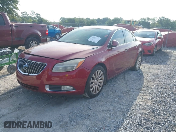 2013 Buick Regal Turbo Premium 1 with VIN 2G4GS5EV4D9122037, listed as a IAAI auction lot 42539219 with 182,078 mi miles and . Bid and sale history available at DreamBid. Image 2.