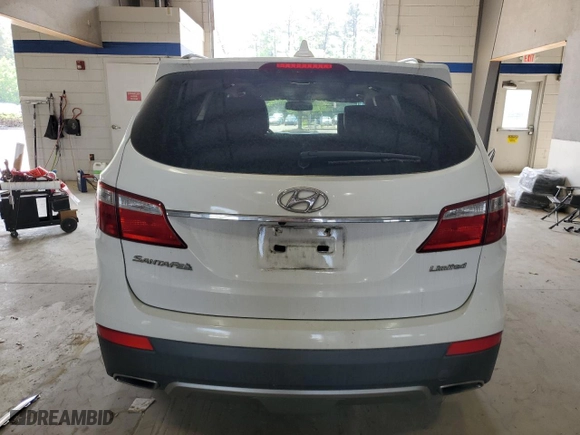 2013 Hyundai Santa Fe Limited with VIN KM8SR4HF5DU004781, listed as a Copart auction lot 54388505 with 191,304 mi miles and Clean Title. Bid and sale history available at carsss.com. Image 6.