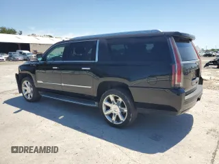 2015 Cadillac Escalade ESV Luxury with VIN 1GYS3SKJ6FR576157, listed as a Copart auction lot 56508125 with 141,133 mi miles and Clean title. Bid and sale history available at DreamBid. Image 2.