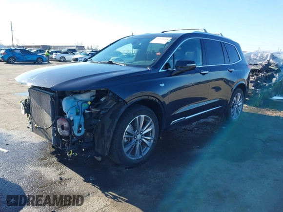 2022 Cadillac XT6 Premium Luxury with VIN 1GYKPFRS7NZ173703, listed as a IAAI auction lot 41335618 with 32,116 mi miles. Bid and sale history available at carsss.com. Image 18.