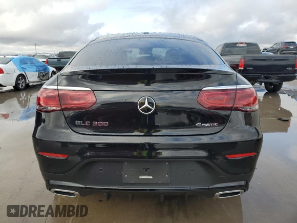 2021 Mercedes-Benz GLC with VIN W1N0J8EB3MF955960, listed as a Copart auction lot 86311124 with 41,747 mi miles and Salvage Title. Bid and sale history available at carsss.com. Image 6.