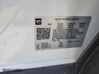 2024 Chevrolet TrailBlazer RS with VIN KL79MTSL6RB059833, listed as a Copart auction lot 48953795 with 108,397 mi miles and Clean Title. Bid and sale history available at carsss.com. Image 14.